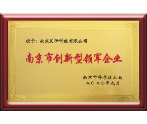 南京市创新型领军企业